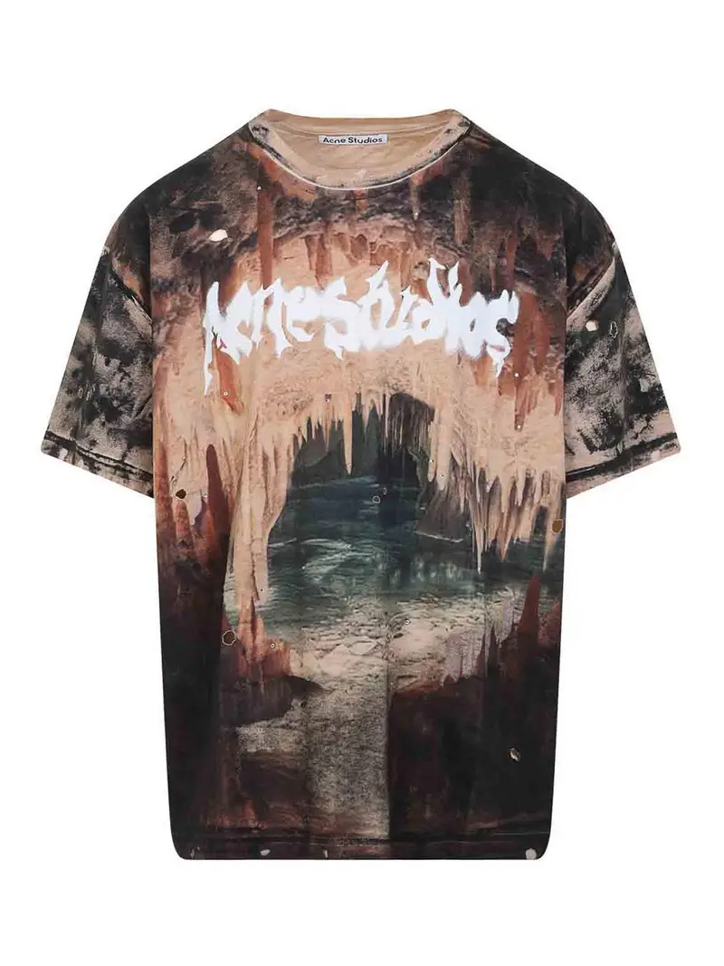 T-shirt in cotone Nero