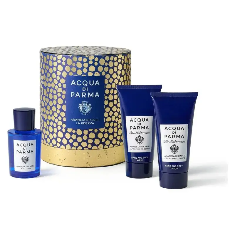 Blu Mediterraneo Set Regalo Holiday Collection Arancia Di Capri La Riserva