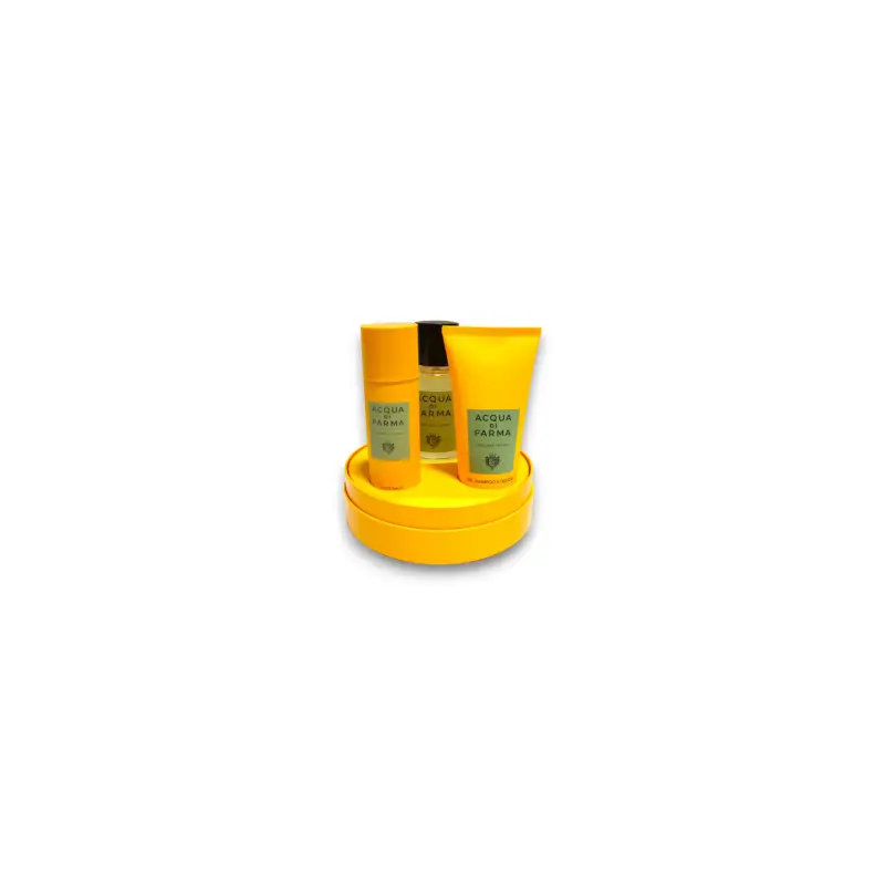 Set Acqua di Parma Colonia Futura Deodorante Antisudore Spray 75 ml + Colonia Futura Shampoo & Gel Doccia 2 in 1 75 ml + Colonia Futura Eau De Cologn
