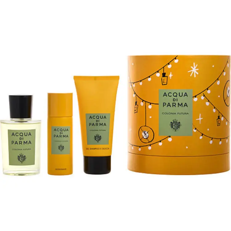 Set Acqua di Parma Colonia Futura Deodorante Antisudore Spray 75 ml + Colonia Futura Shampoo & Gel Doccia 2 in 1 75 ml + Colonia Futura Eau De Cologn