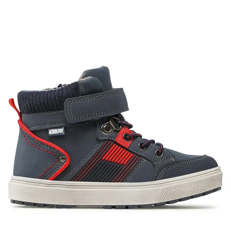 Sneakers Action Boy AVO-191-328A Blu scuro