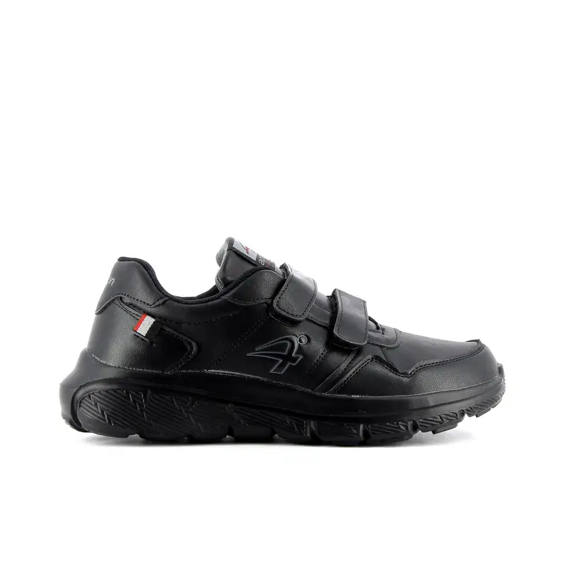 Sneakers uomo da palestra nere con velcro