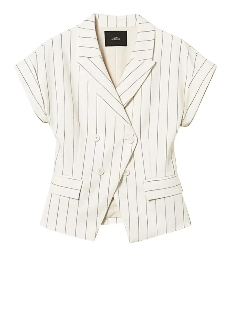 blazer actitude da donna - bianco