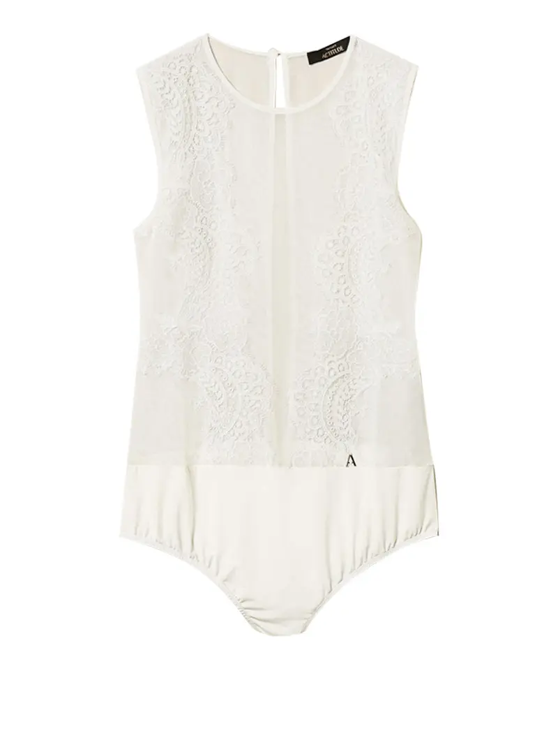 body actitude da donna - bianco