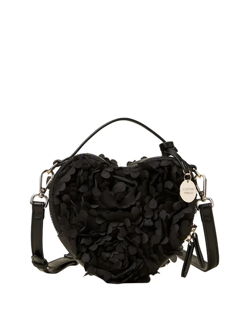 borsa a tracolla actitude da donna - nero