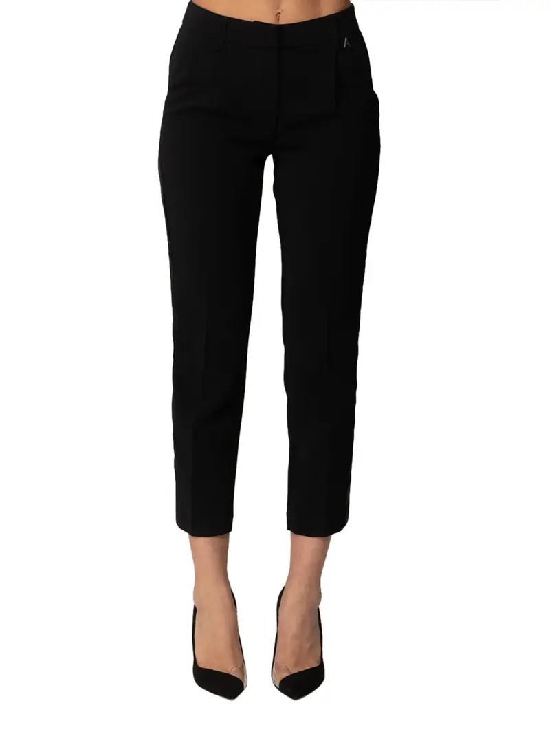 pantalone capri actitude da donna - nero