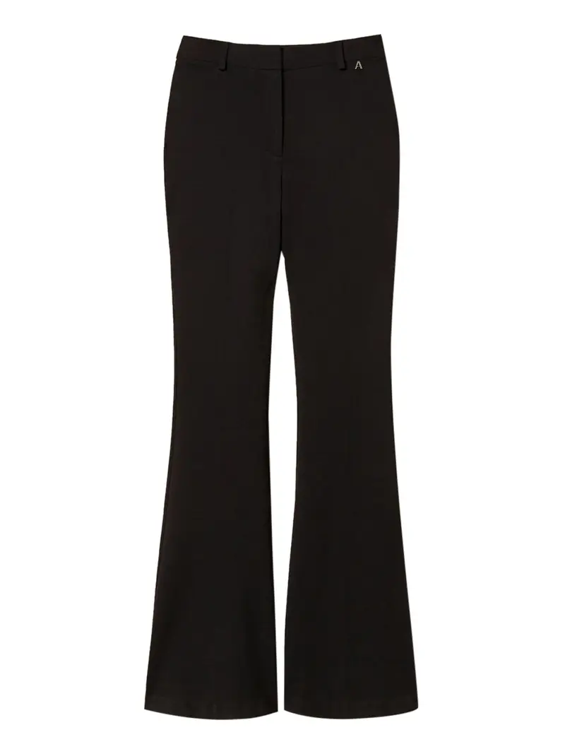 pantalone zampa actitude da donna - nero