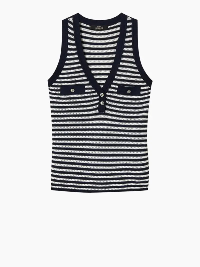 Actitude Top Donna Blu 2491229