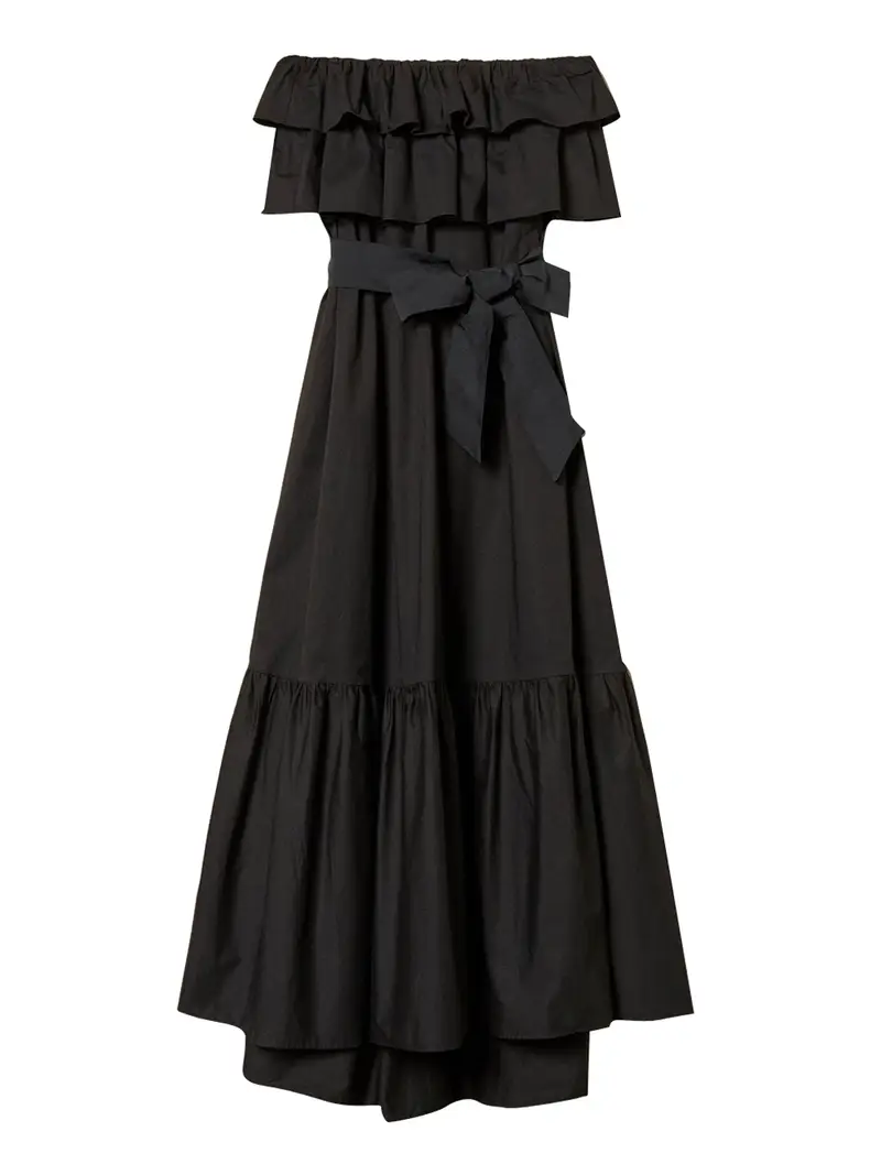 vestito longuette actitude da donna - nero