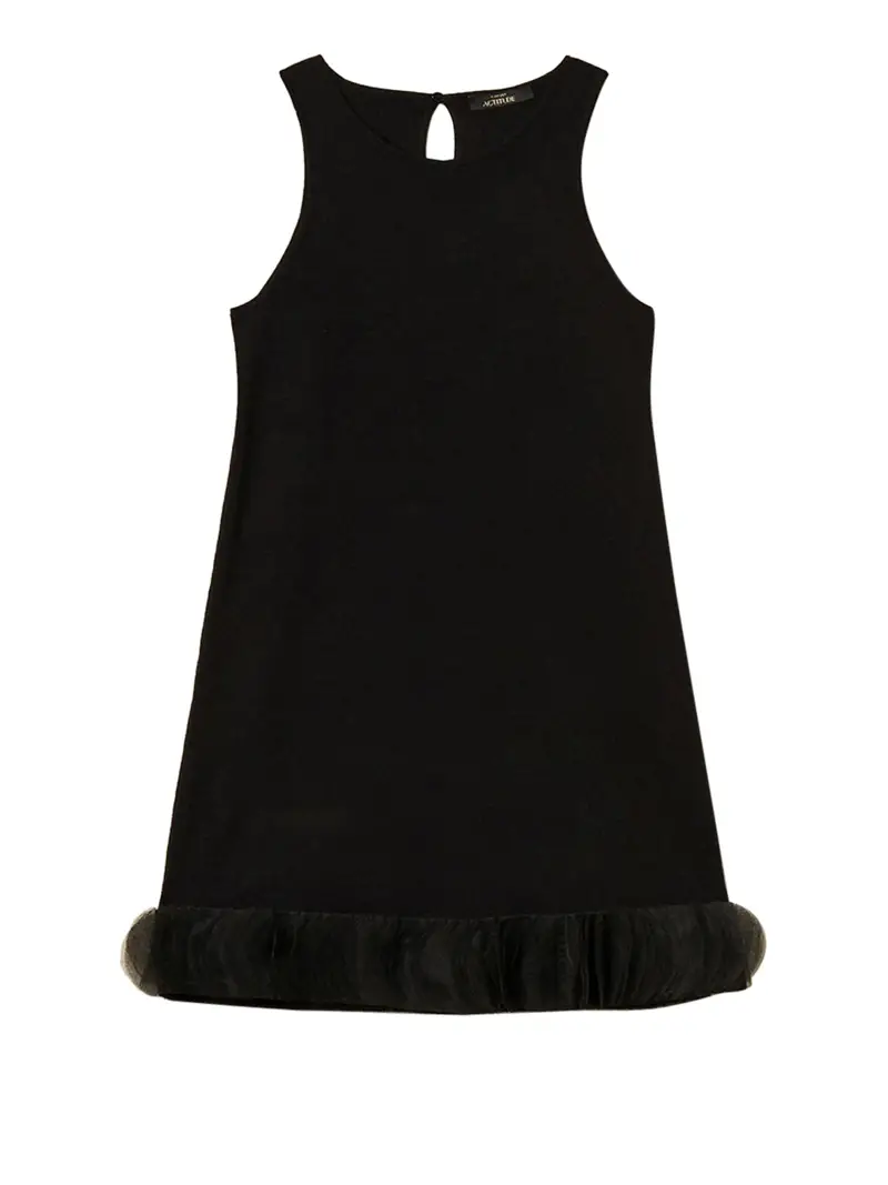 vestito mini actitude da donna - nero
