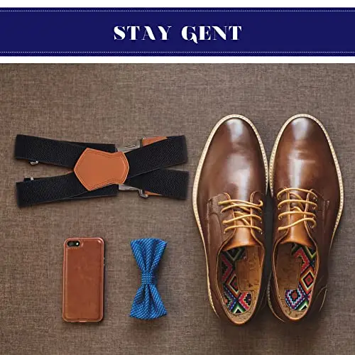 ACWOO Bretelle Uomo Blu 2704971 miniatura 2