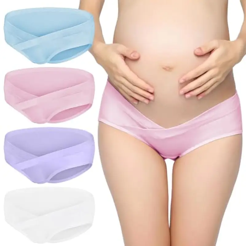 ACWOO Mutandine per Gestante in Cotone