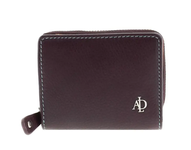 Portafoglio donna piccolo Adapell Lettera Melanzana