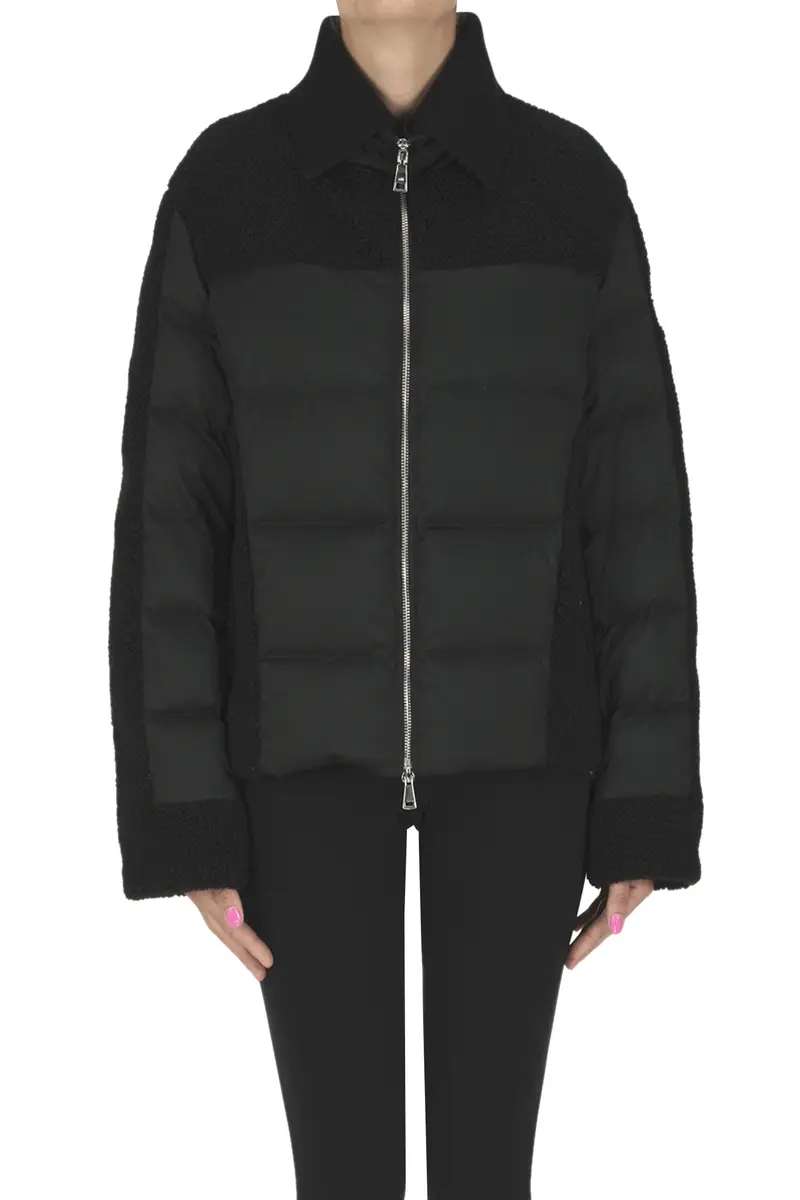 Piumino stile bomber