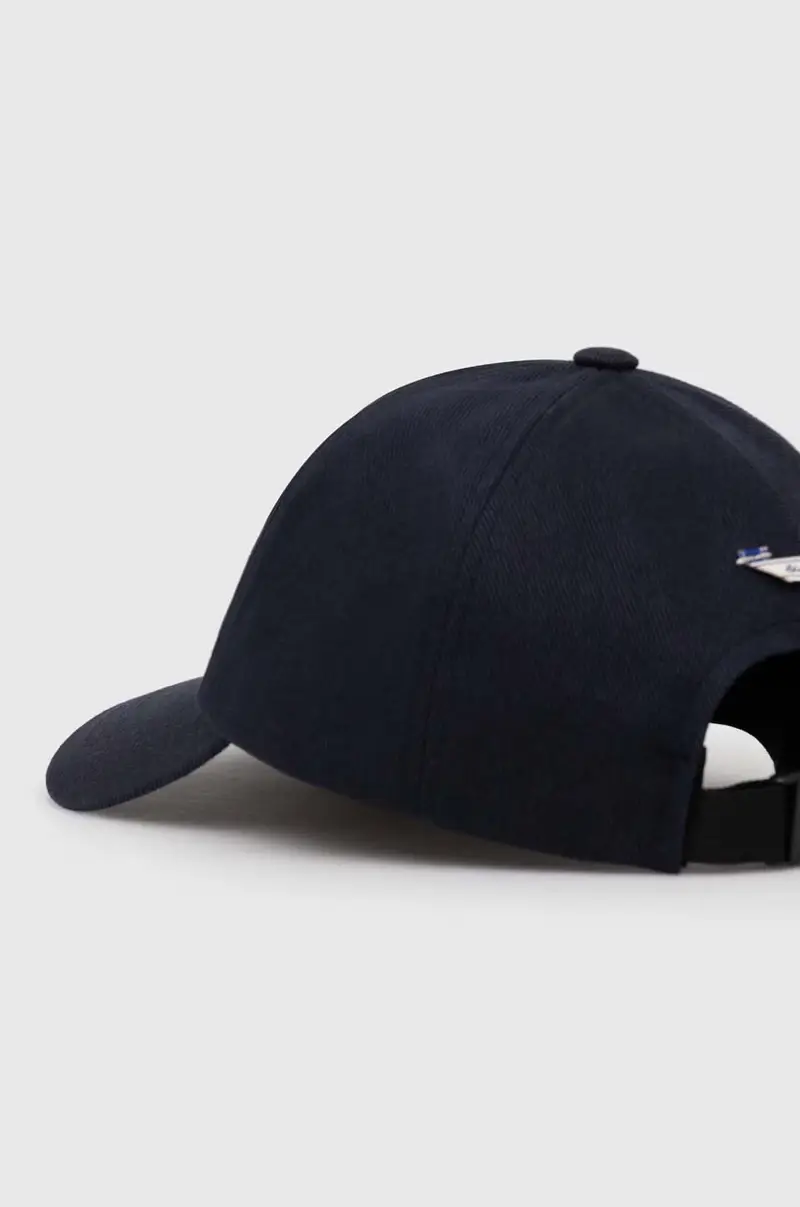 berretto da baseball in cotone Edca Logo Cap BMADFWHW0205 Blu navy miniatura 3