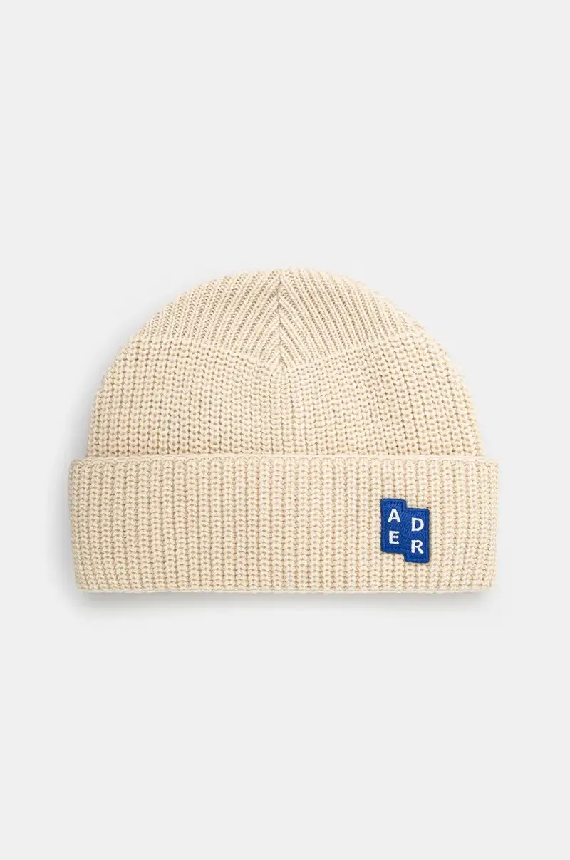 berretto in lana colore beige BMSGFYHW0501OW