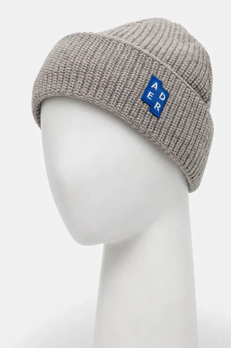 berretto in lana colore grigio BMSGFYHW0501GR miniatura 3