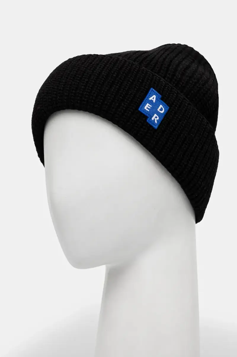 berretto in lana colore nero BMSGFYHW0501BK miniatura 3