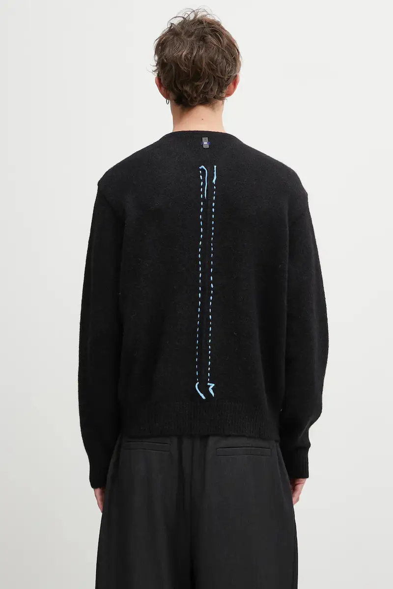 Ader Error Cardigan Uomo Nero 3121759 miniatura 3