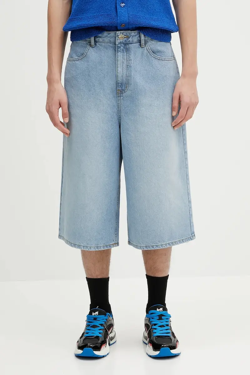 pantaloncini di jeans Apparel-Bottom colore blu BN42FYJE0201SB