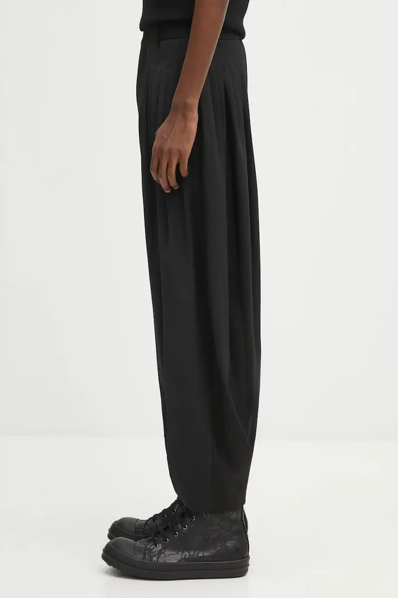 pantaloni SLACKS uomo colore nero BO01FWSA0206BK miniatura 2