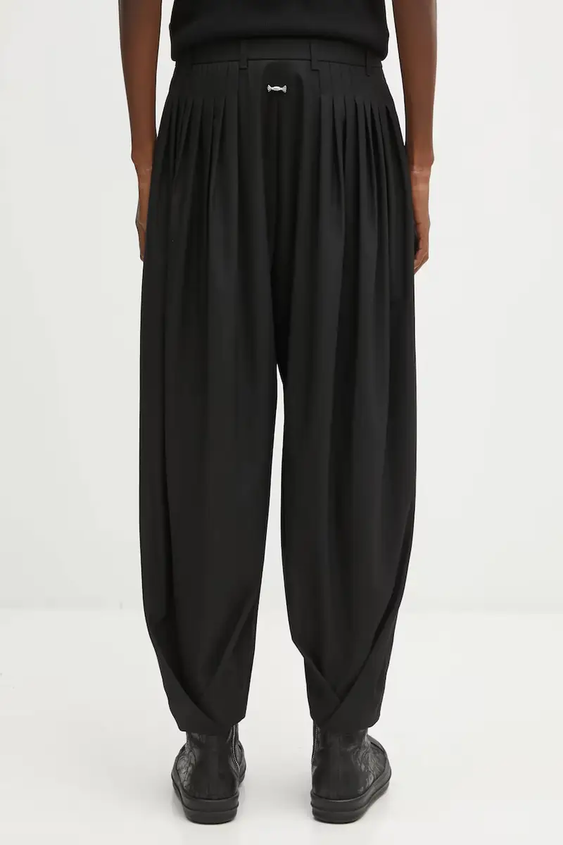 pantaloni SLACKS uomo colore nero BO01FWSA0206BK miniatura 3