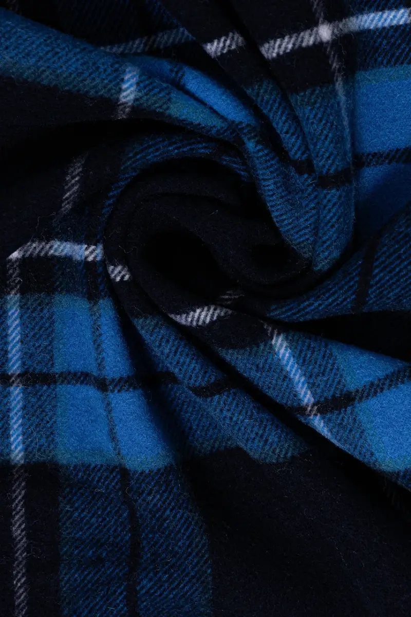 sciarpa in lana MUFFLER uomo colore blu BN01FWAC0401BK miniatura 3