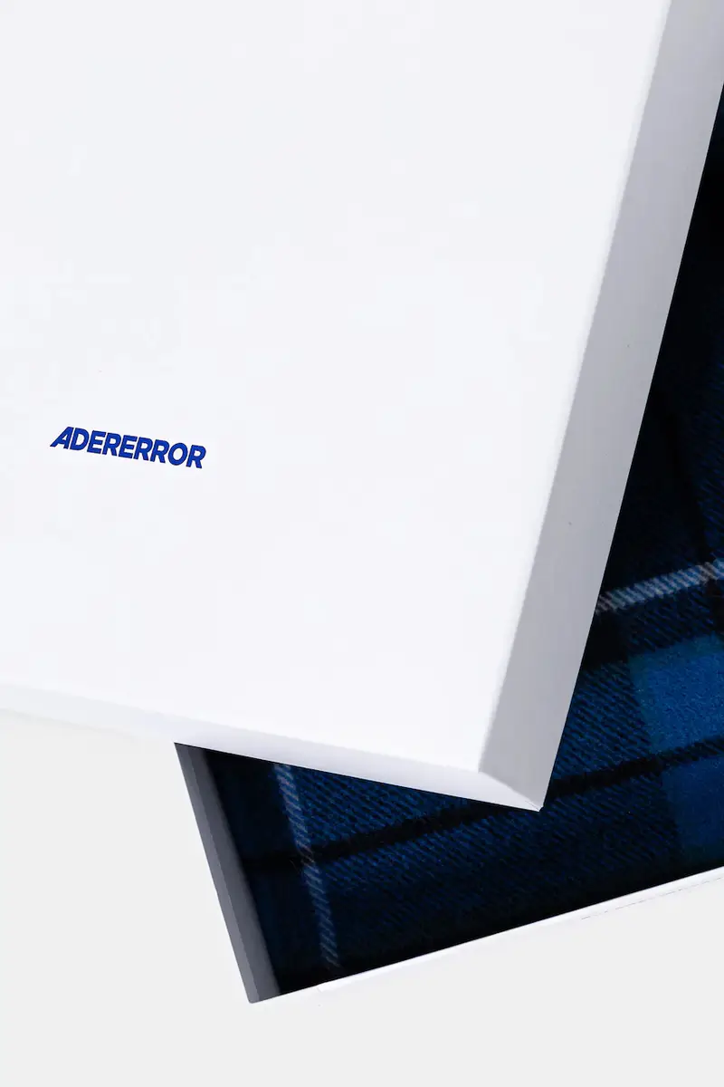 sciarpa in lana MUFFLER uomo colore blu BN01FWAC0401BK miniatura 4