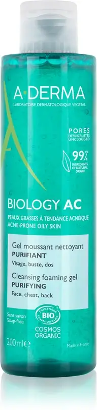 A-Derma Biology AC Gel Schiumogeno Detergente BIO 200ML