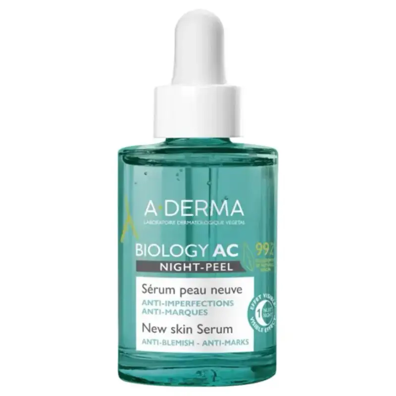 A-Derma Biology AC Night-peel siero Effetto Pelle Nuova 30ml