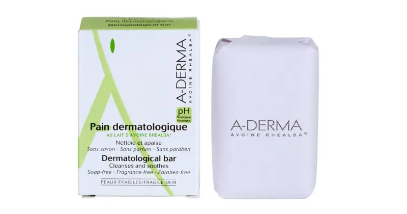 A-Derma Original Care sapone dermatologico detergente per pelli sensibili e irritate 100 g