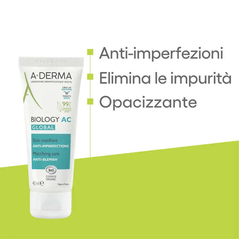 Biology AC GLOBAL Trattamento Anti-Imperfezioni Opacizzante - Crema viso pelle grassa miniatura 2