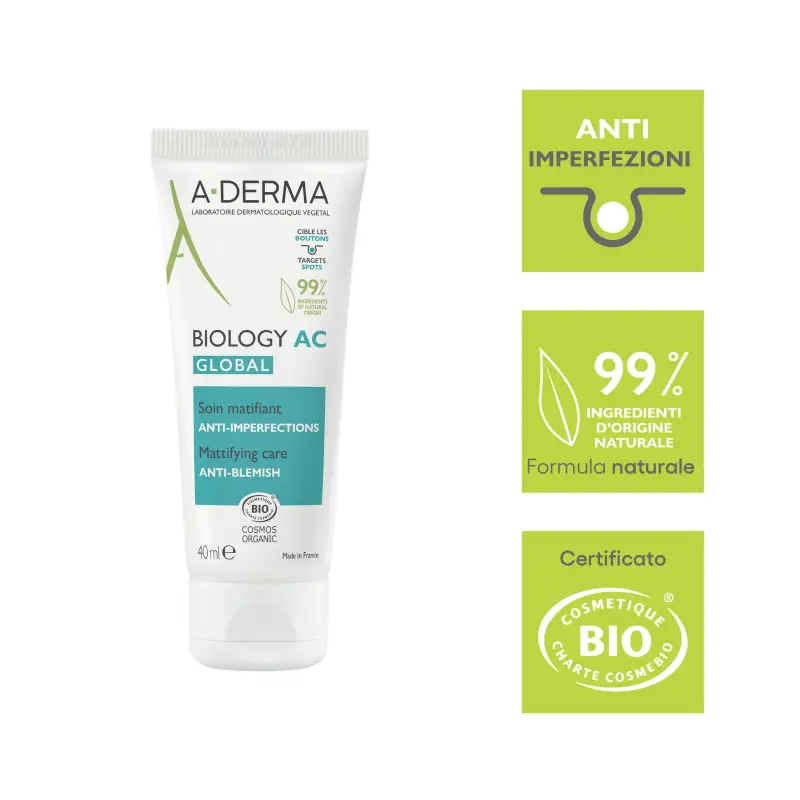 Biology AC GLOBAL Trattamento Anti-Imperfezioni Opacizzante - Crema viso pelle grassa miniatura 5