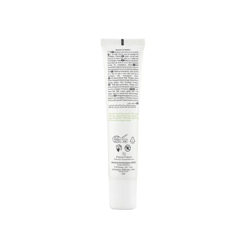 Biology AC PERFECT Fluido Anti-Imperfezioni - Crema viso pelle grassa, Trattamento viso antirughe miniatura 2