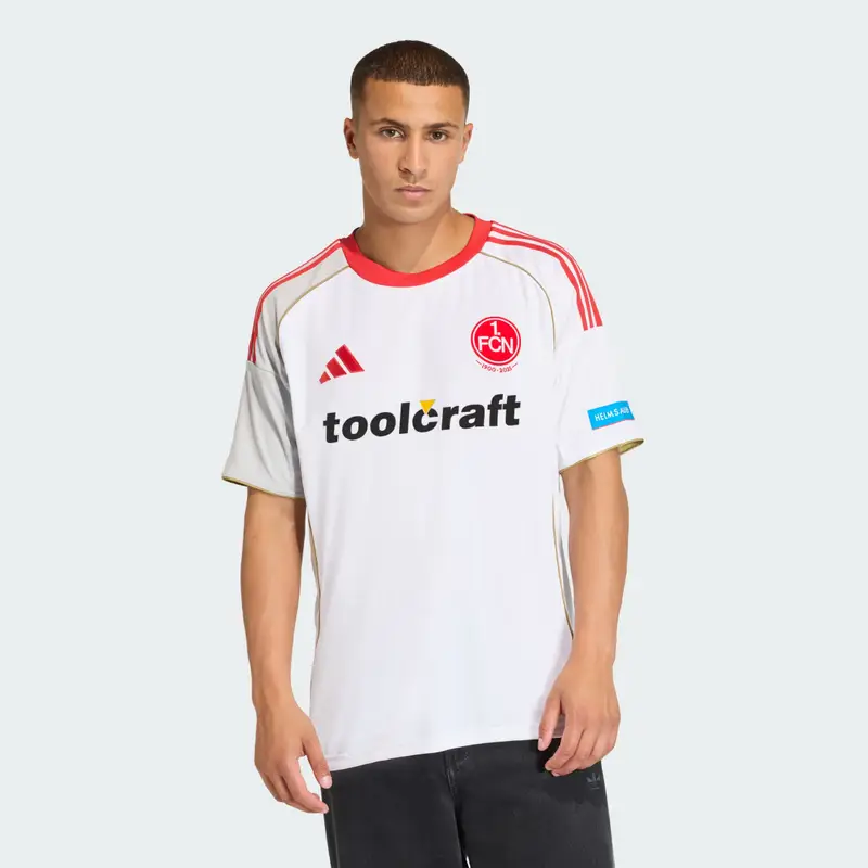 1. FC NÃ¼rnberg 25/26 Away Jersey White