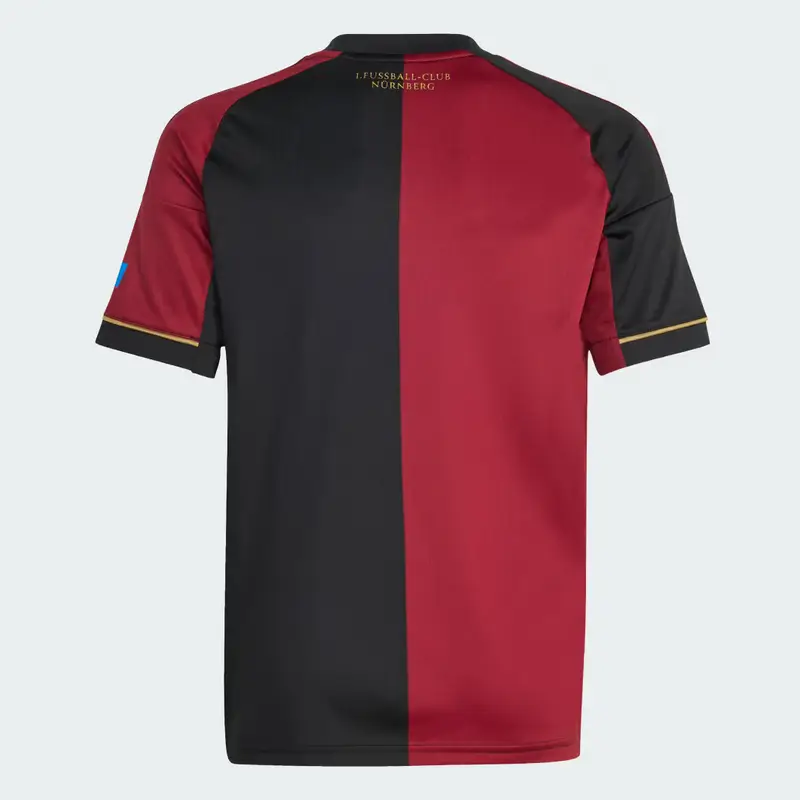 1. FC NÃ¼rnberg 25/26 Home Jersey Team Coll Burgundy 2 miniatura 2