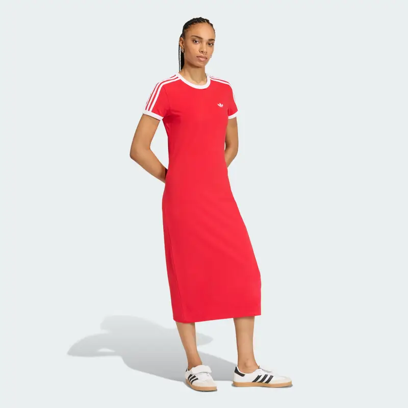 3 STRIPES DRESS (SLIM) Better Scarlet miniatura 3