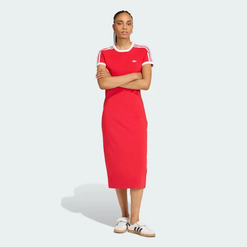 3 STRIPES DRESS (SLIM) Better Scarlet