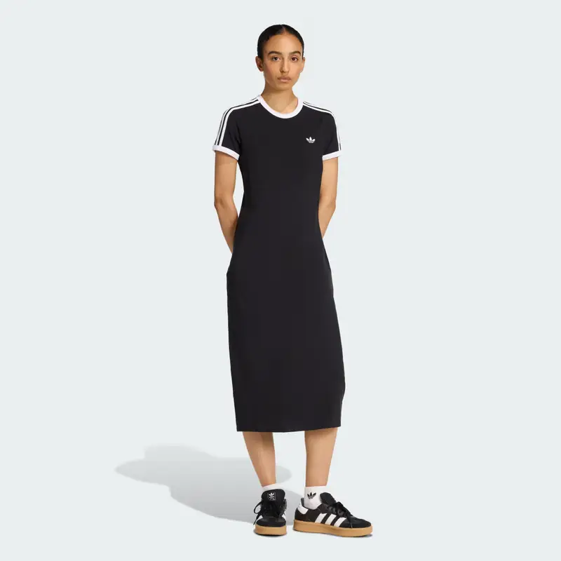 3 STRIPES DRESS (SLIM) Black miniatura 3