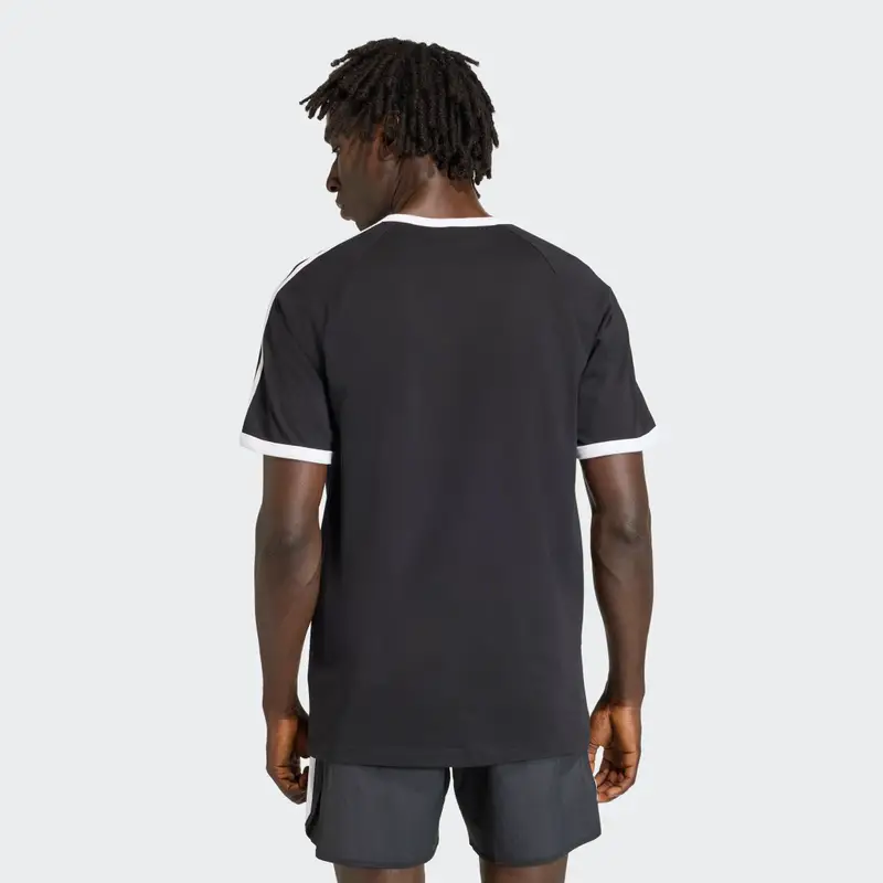 3-STRIPES TEE Black miniatura 2