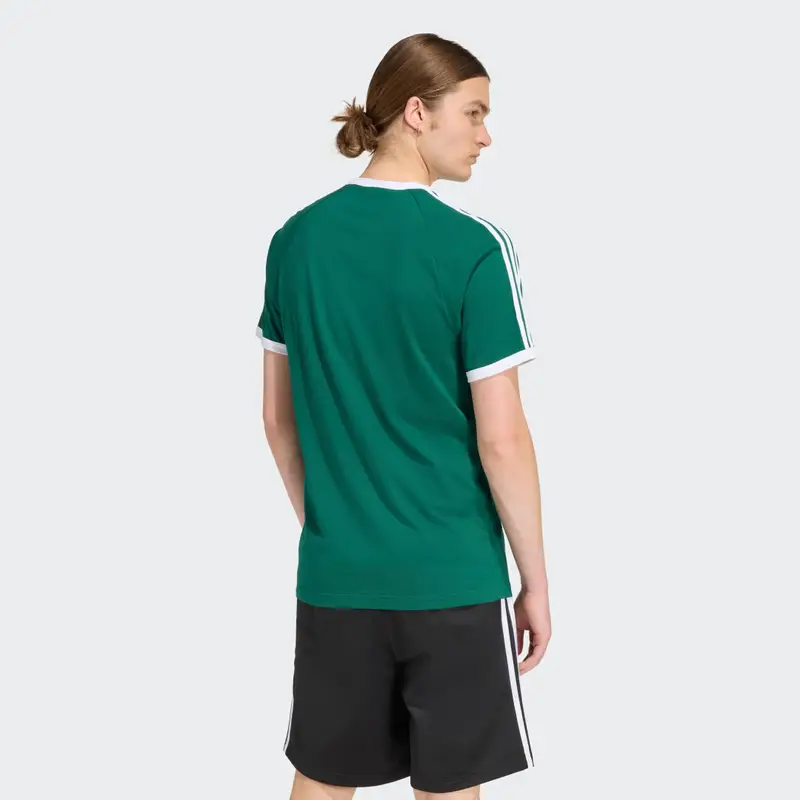 3-STRIPES TEE Collegiate Green miniatura 2