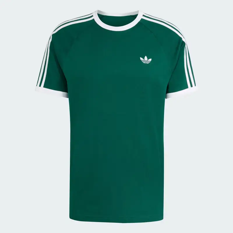 3-STRIPES TEE Collegiate Green miniatura 4