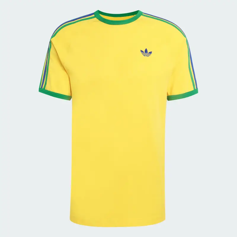 3-STRIPES TEE Eqt Yellow miniatura 4