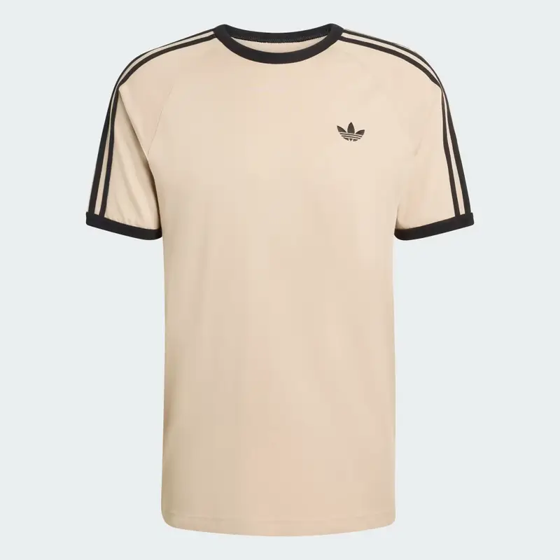 3-STRIPES TEE Stone Khaki miniatura 4