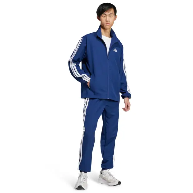 3-stripes Woven Tracksuits Uomo - Tute da ginnastica Blu - - Poly Mesh Blue