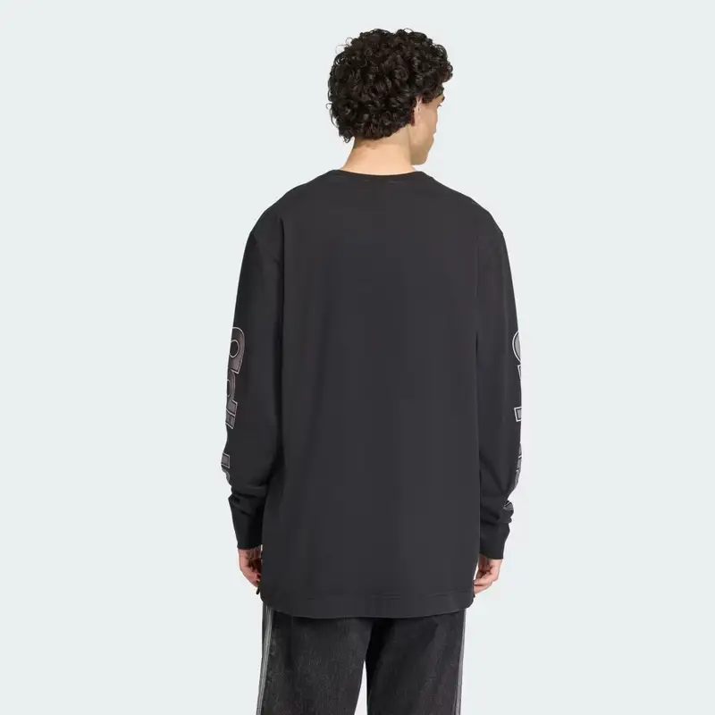 90' s ALTERNATIVE SPORT ARCHIVE GRAPHIC LONG SLEEVE TEE Black miniatura 2