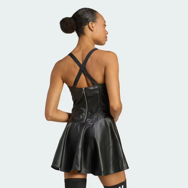 Abito adidas x Jeremy Scott Pride Faux-Leather Black miniatura 2