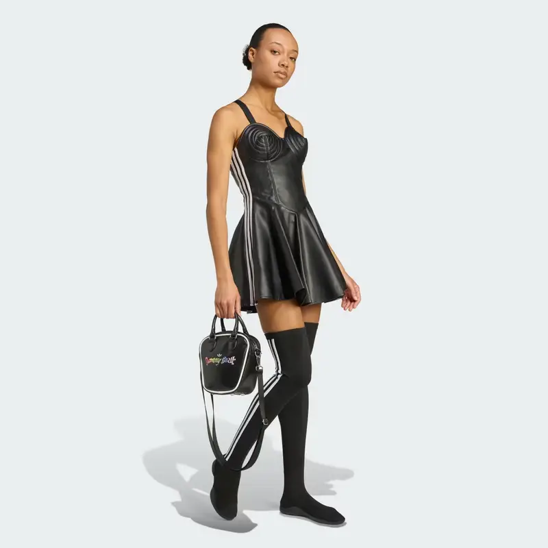 Abito adidas x Jeremy Scott Pride Faux-Leather Black miniatura 3