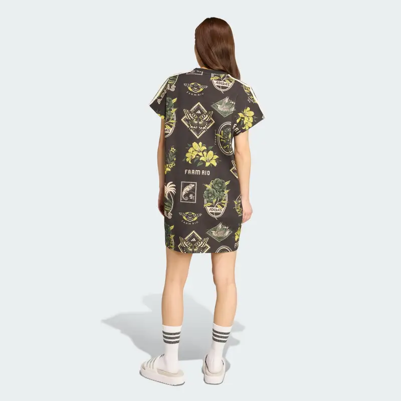 Abito Commerciale adidas X FARM Black miniatura 2