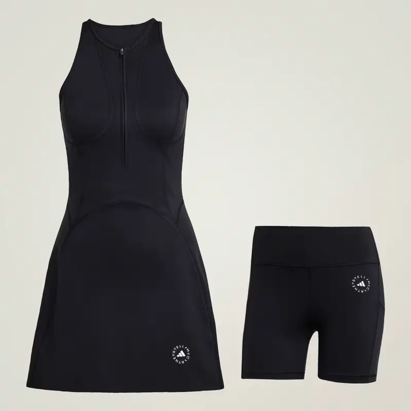 Abito da allenamento adidas by Stella McCartney Black miniatura 4
